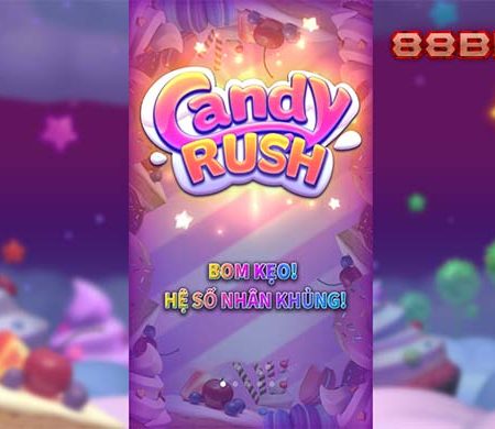Candy Rush slot – tham gia slot game chủ đề mới lạ tại M88